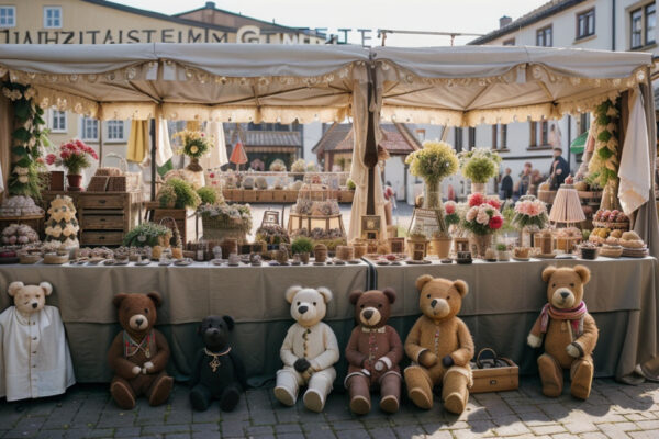Alte Puppen Teddybären Flohmarkt kaufen echte Schätze finden