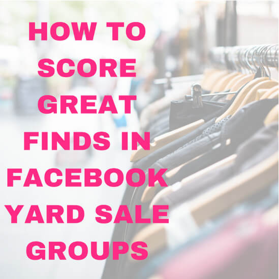 Geheimtipps für Flohmarkt-Funde in Facebook-Gruppen