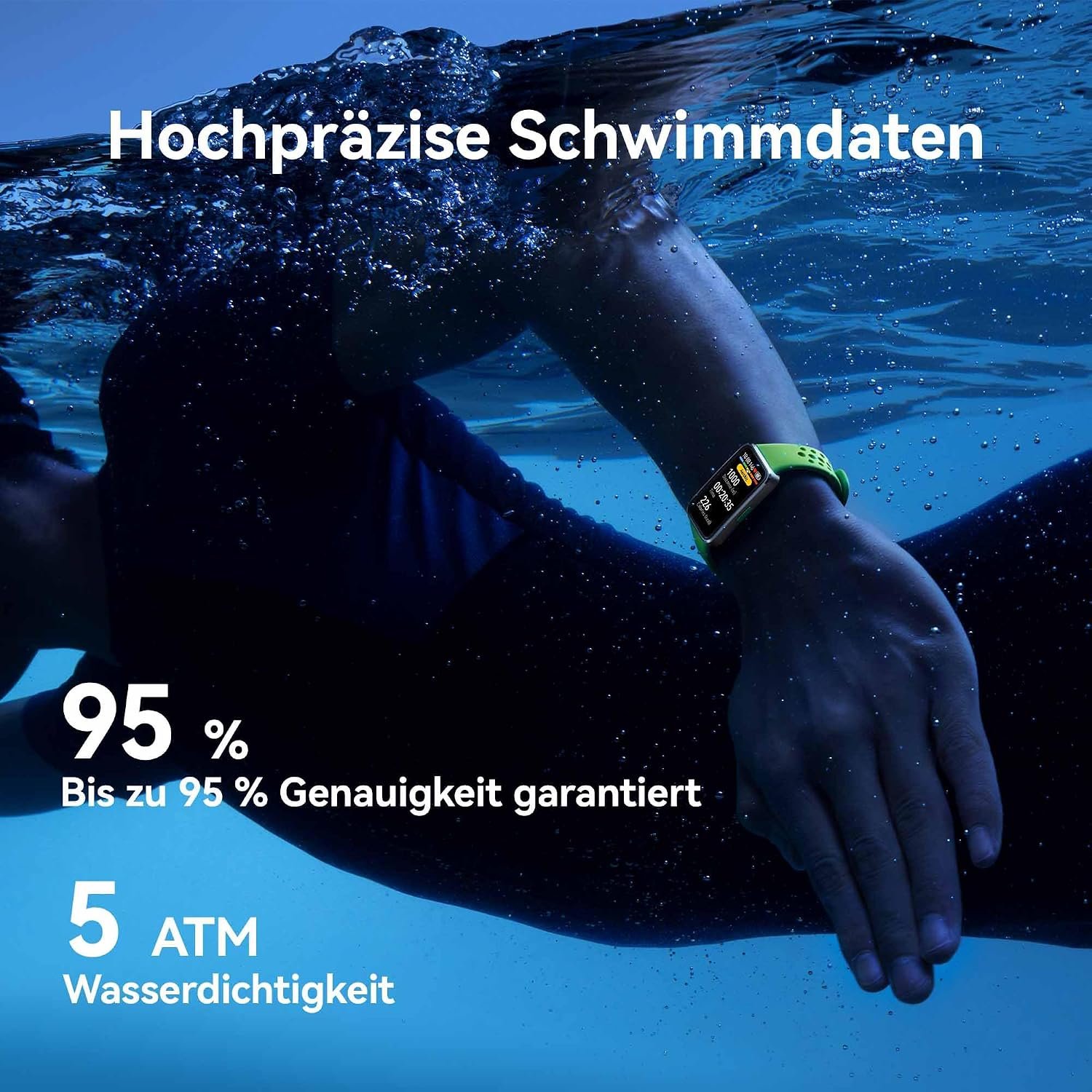 HUAWEI Band 10 Smartwatch Fitness-Tracker Schwarz – Bild 5