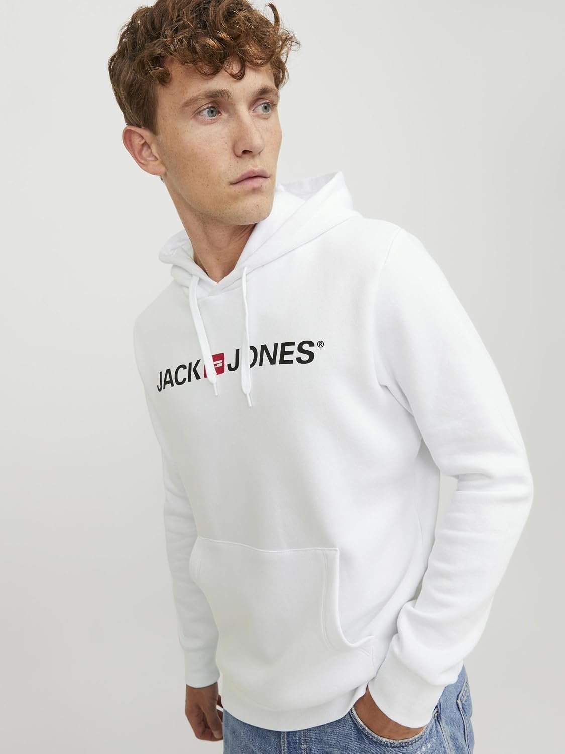 JACK & JONES Herren Hoodie, Kapuzenpullover mit Logo – Bild 7