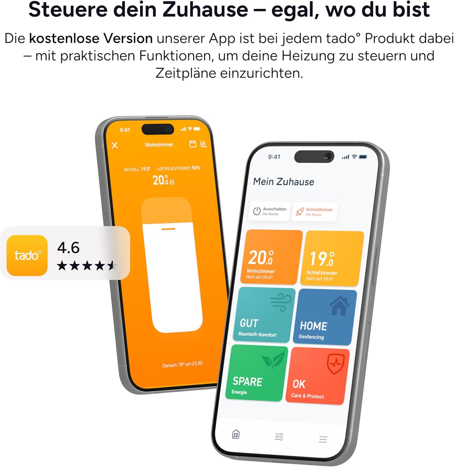 tado ° Smartes Heizkörperthermostat X – Trio-Pack – Bild 2