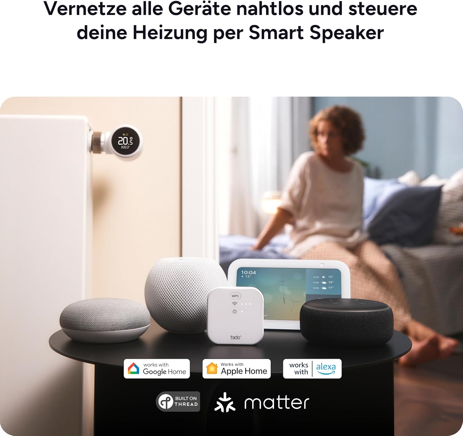 tado ° Smartes Heizkörperthermostat X – Trio-Pack – Bild 5