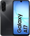 Samsung Galaxy A17 LTE AI Smartphone, AI Handy mit Android, dünner 7,5 mm Rahmen, 50 MP Kamera, 128 GB Speicher, 4 GB RAM, 5000 mAh Akku, Schwarz