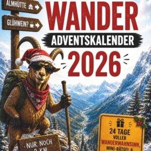 Mein Wander Adventskalender: Das Adventskalenderbuch mit 24 Türchen v...