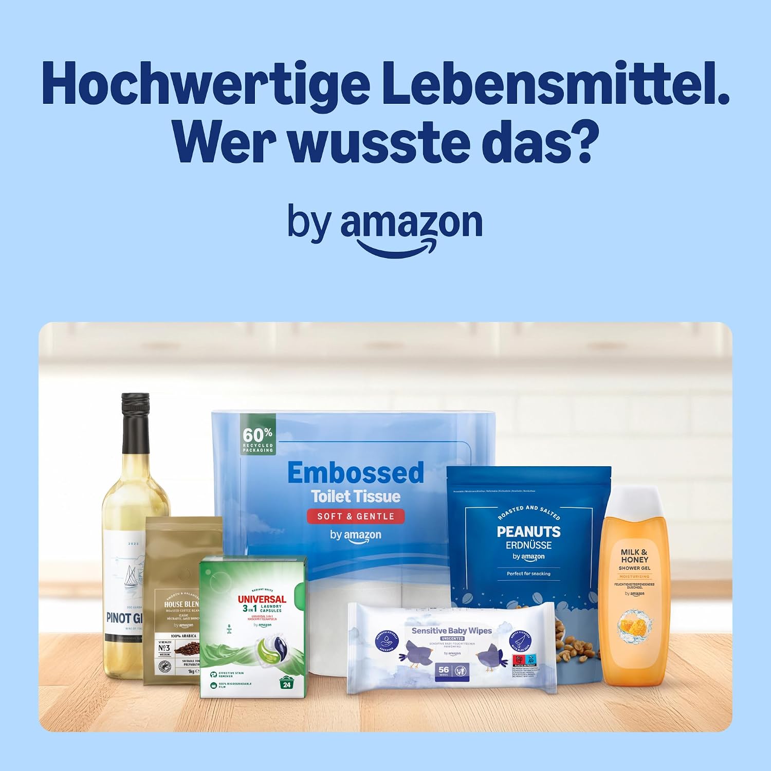 von Amazon Ultra Absorbent TAD Küchenrolle, 32 Rollen (8 Packungen mit je 4 Stück), 51 Blatt pro Rolle – Bild 8