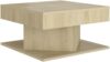 vidaXL Couchtisch Beistelltisch Wohnzimmertisch Couchtisch Sofatisch Teetisch Wohnzimmermöbel Sonoma-Eiche 57 x 57 x 30 cm Holzwerkstoff