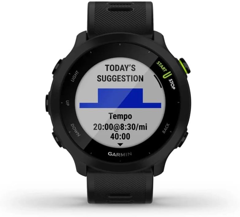 Garmin Forerunner 55, 42 mm, GPS-Laufuhr, Schwarz – Bild 2