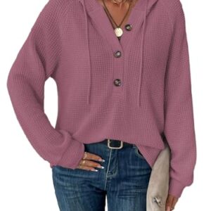 Tanmolo Hoodie Damen Kapuzenpullover Pullover Langarm