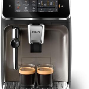 Philips Panarello 3300 Serie Kaffeevollautomat, Schwarz, 5 Spezialitä...