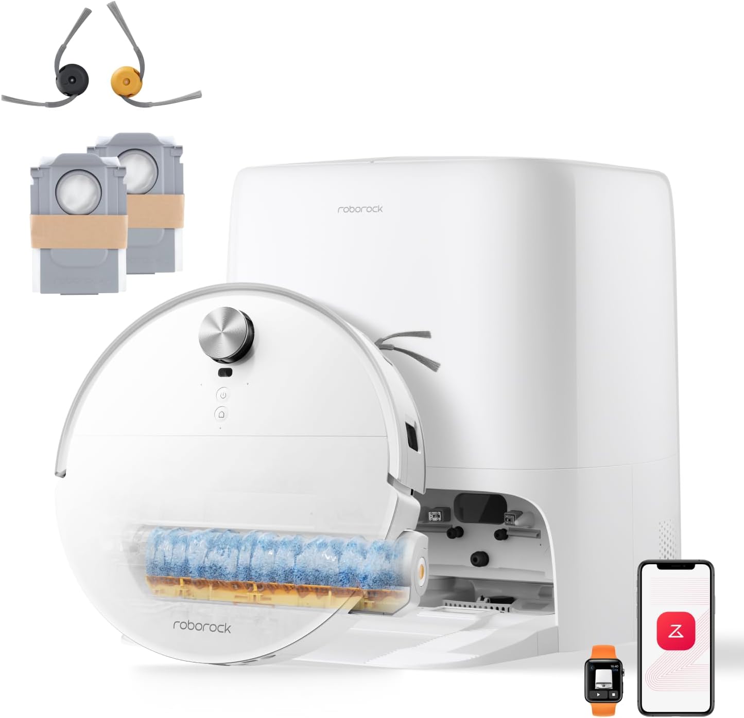 Roborock Qrevo Egde 2 Flow Roboterstaubsauger mit Wischfunktion
