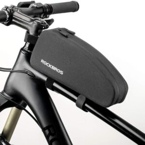 ROCKBROS Fahrradrahmentasche, wasserdichte Oberrohrtasche, Fahrradtasc...