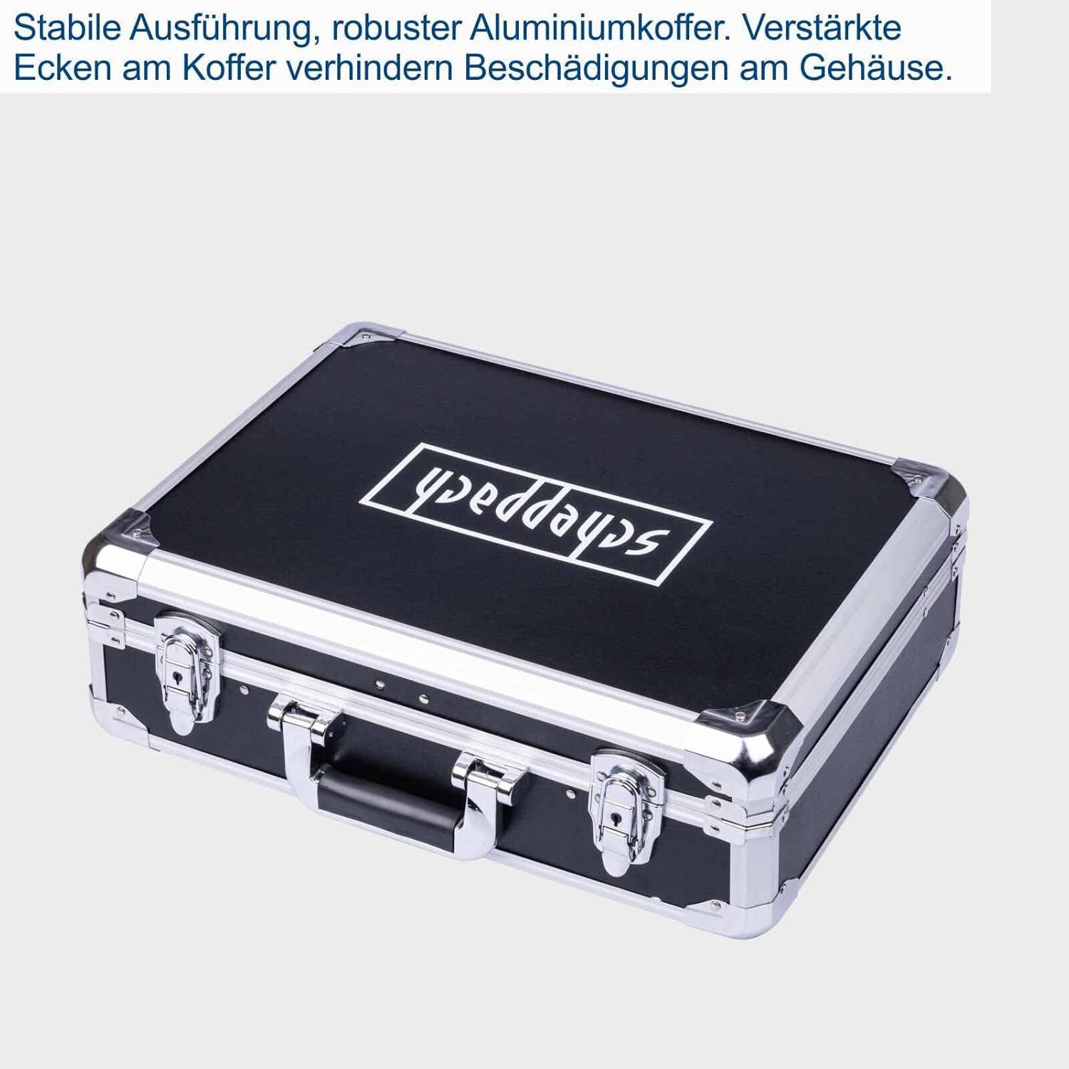 Scheppach Aluminium-Werkzeugkoffer TB200 Werkzeugset gefüllt – 141-teilig – Bild 8