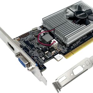 QTHREE Geforce GT 210 1G D3 64-Bit-Grafikkarte, 1x HDMI, 1x VGA, Low-Profile-Grafikkarten, Desktop-Grafikkarte für PC, PCI Express x16, DirectX 11