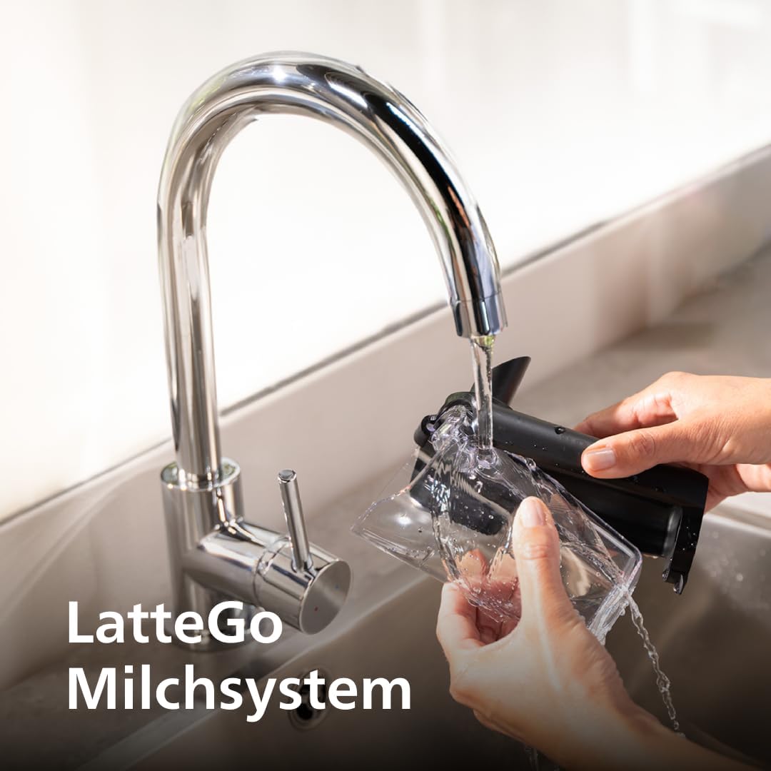 Philips LatteGo 5400 Series Kaffeevollautomat, Schwarz, 12 – Bild 7