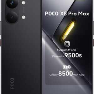 XIAOMI Poco X8 Pro Max 12+256 GB, entsperrt, Dimension 9500s, 8500 mAh,...