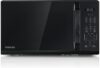 Toshiba Multifunktions-Mikrowelle in Spiegelschwarz, 20 Liter, 800 W, digitale Solo-Kleinmikrowelle mit 11 Leistungsstufen, 6 Automatikprogrammen, Express-Kochfunktion, Auftauen, MW3-EM20PE(BM)