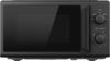 Comfee CMO-MP012ND(BK) Mikrowelle 20L, 700W, 5 Leistungsstufen, Drehteller, Auftaufunktion, freistehend, Schwarz