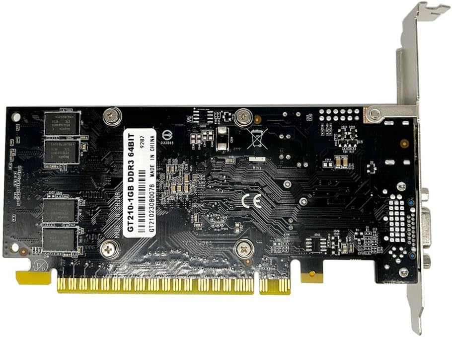 QTHREE Geforce GT 210 1G D3 64-Bit-Grafikkarte, 1x HDMI, 1x VGA, Low-Profile-Grafikkarten, Desktop-Grafikkarte für PC, PCI Express x16, DirectX 11 – Bild 3