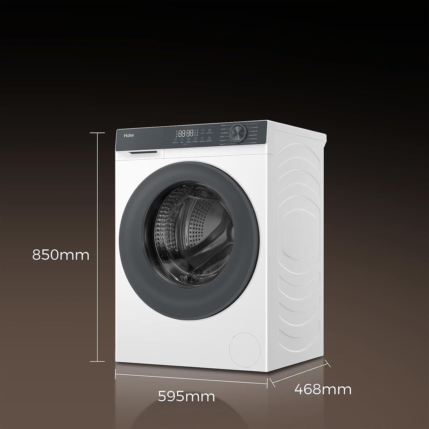 Haier Frontlader-Waschmaschine 8 kg G3-Serie HW80-BP1427637T – Bild 9