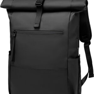Rolltop Rucksack Herren Wasserdichter Laptop Rucksack 16 Zoll