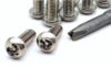 Y-Kopf-Edelstahl-Sicherheitsschrauben, abgerundeter Kopf, Spezialkopf, Y-Kopf mit Loch, Gewindestifte inklusive Bit, V2A-Diebstahlsicherungsschrauben, manipulationshemmend, M4, M5, M6
