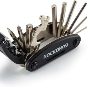 Rockbros 16-in-1 Fahrrad-Multitool, faltbares Fahrradwerkzeug