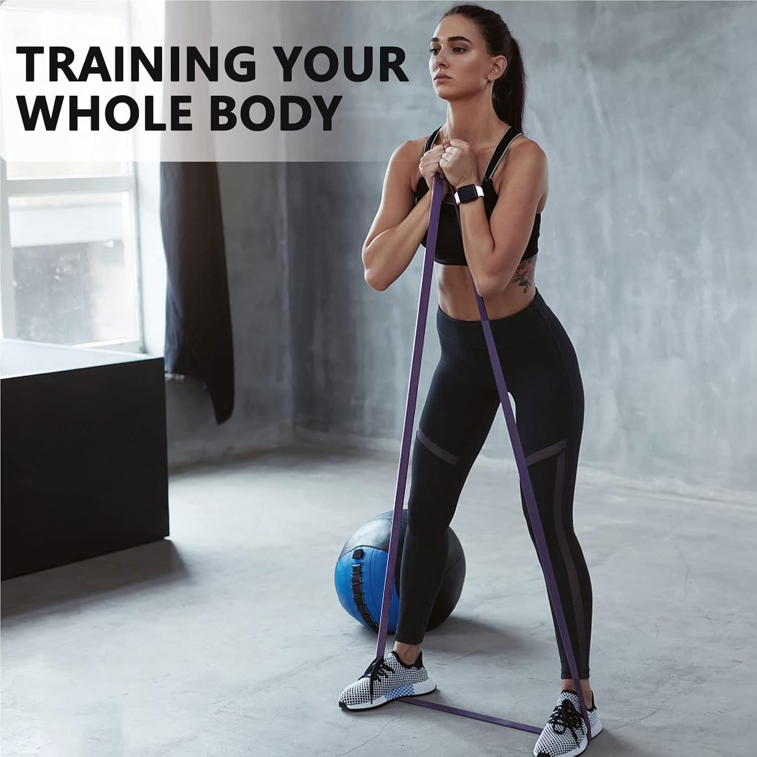 PROIRON Resistance Bands, Widerstandsbänder Set für Kraftraining, Pull Up Fitnessbänder, Bänder Krafttraining für Fitness/Sport/Muskelaufbau/Klimmzug/Yoga/Crossfit – Bild 3