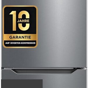 Midea 310L Kühlschrank mit Gefrierfach, 188 cm, NoFrost, GMCC Kompres...