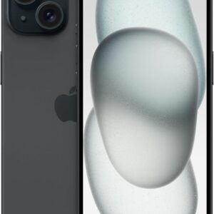 Apple iPhone 15 128 GB Schwarz (generalüberholt)