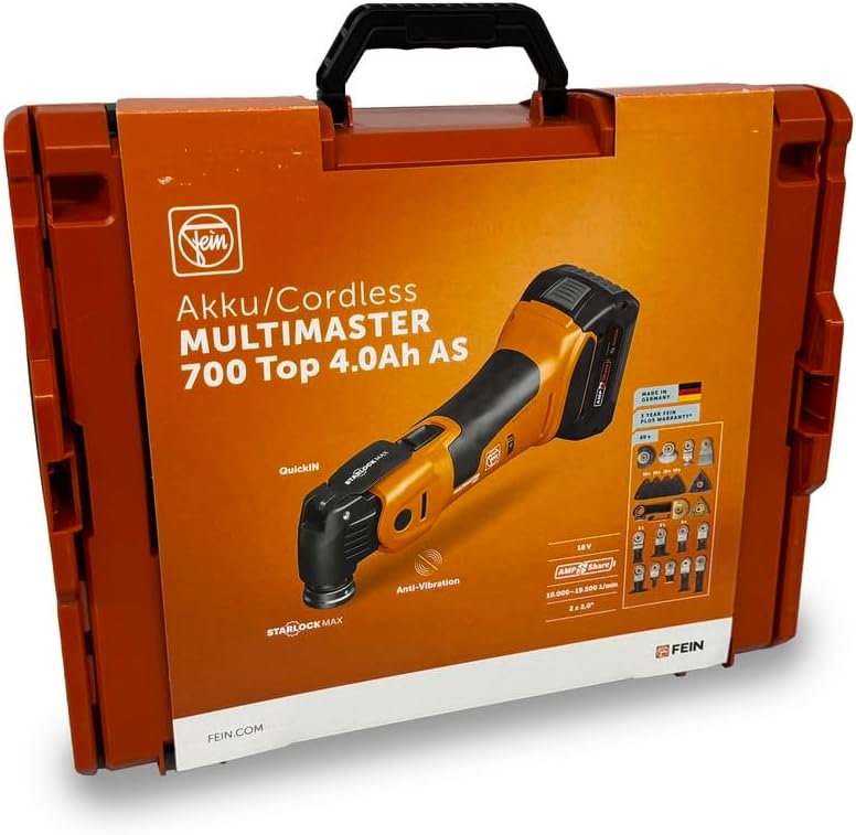 Fein Multimaster AMM 700 MAX TOP 4,0 Ah AS-Akku (18 V, Akku 4,0 Ah). – Bild 7