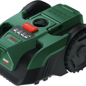 Bosch VISIMOW18V-100 Roboter-Rasenmäher (für Rasenflächen bis 100 m²,...