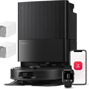 roborock QV 35A Roboter-Staubsauger-Set mit Wischfunktion mit 8.000 Pa