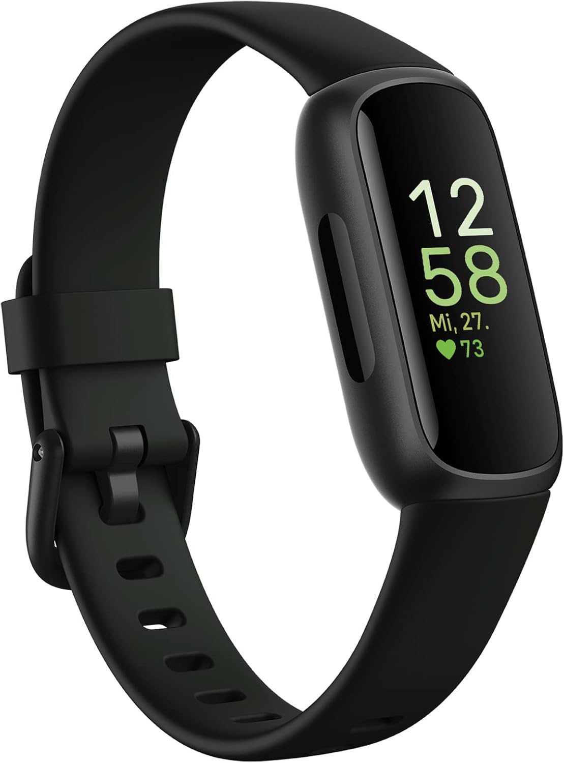 Fitbit Inspire 3 von Google, Gesundheits- und Fitness-Tracker Damen/Herren, Herzfrequenzmesser, Stressmanagement, Schlafanalyse & bis zu 10 Tage Akkulaufzeit, Fitnessuhr kompatibel mit Android/iOS