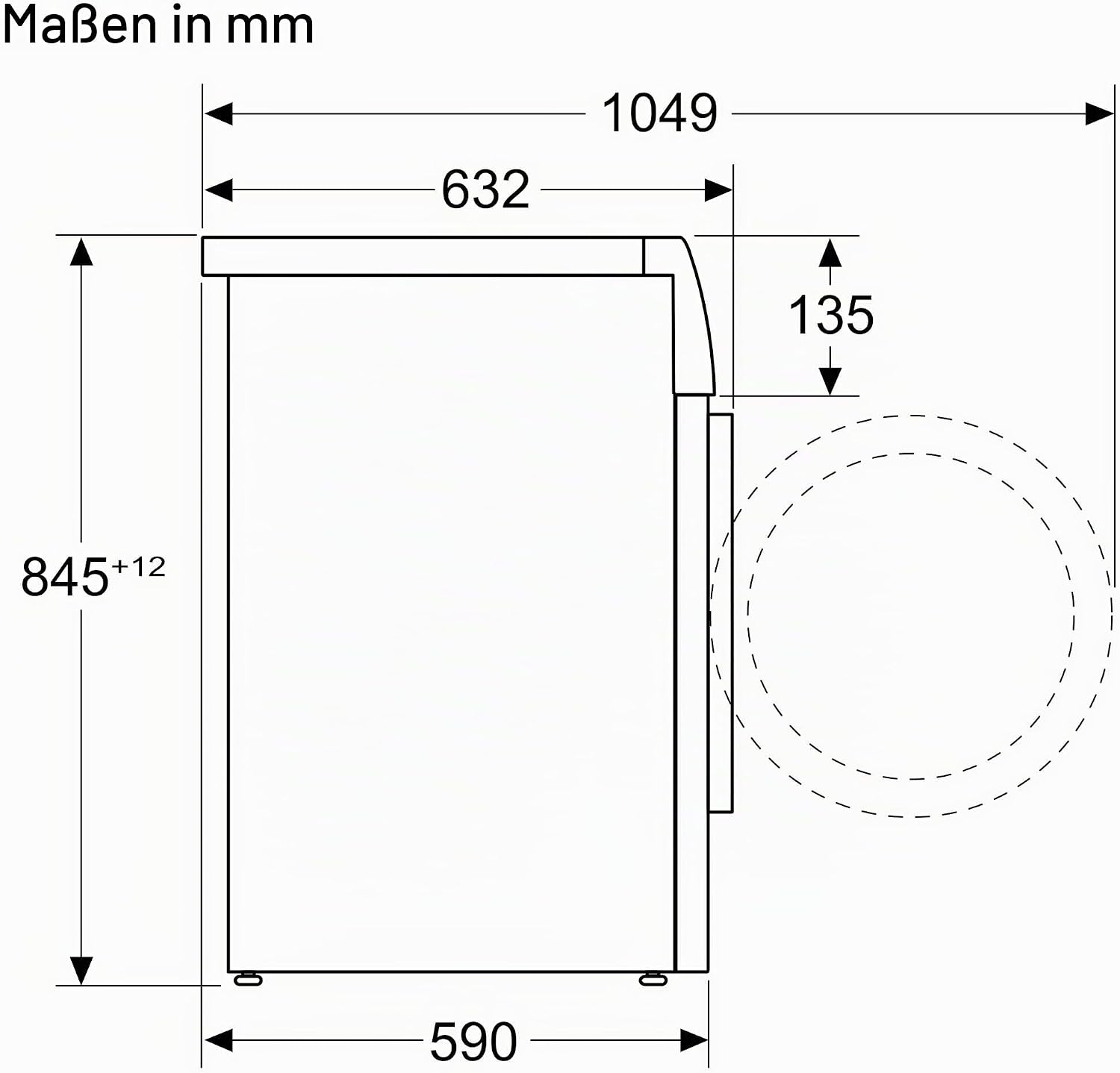 Bosch Series 6 Smart Frontlader-Waschmaschine 10 kg 1400 U/min WGJ2540S1 – Bild 20