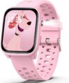 Kinder-Smartwatch für Mädchen und Jungen, IP68 wasserdichte Fitness-Aktivitäts-Tracker-Uhr, Herzfrequenz-Schlafmonitor, 100+ Sportmodi, Schrittzähler, Wecker, Kindergeschenke für Teenager ab 5 Jahren