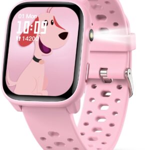 Kinder-Smartwatch für Mädchen und Jungen, IP68 wasserdichte Fitness-...