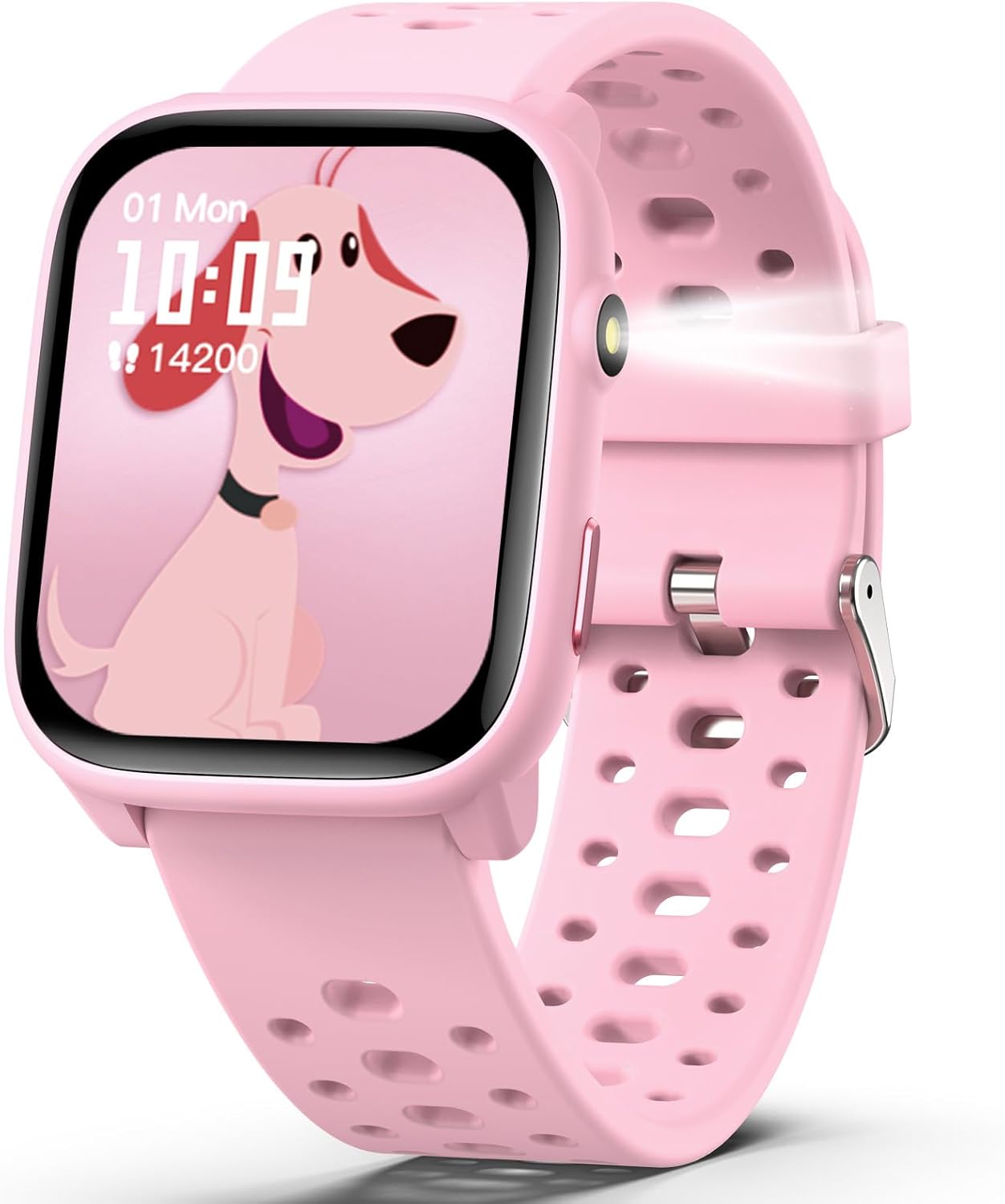 Kinder-Smartwatch für Mädchen und Jungen, IP68 wasserdichte Fitness-Aktivitäts-Tracker-Uhr, Herzfrequenz-Schlafmonitor, 100+ Sportmodi, Schrittzähler, Wecker, Kindergeschenke für Teenager ab 5 Jahren