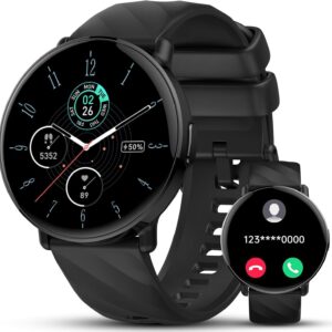 Smartwatch für Herren und Damen mit AI-Assistent und Bluetooth 5.4-Telefonfunktion