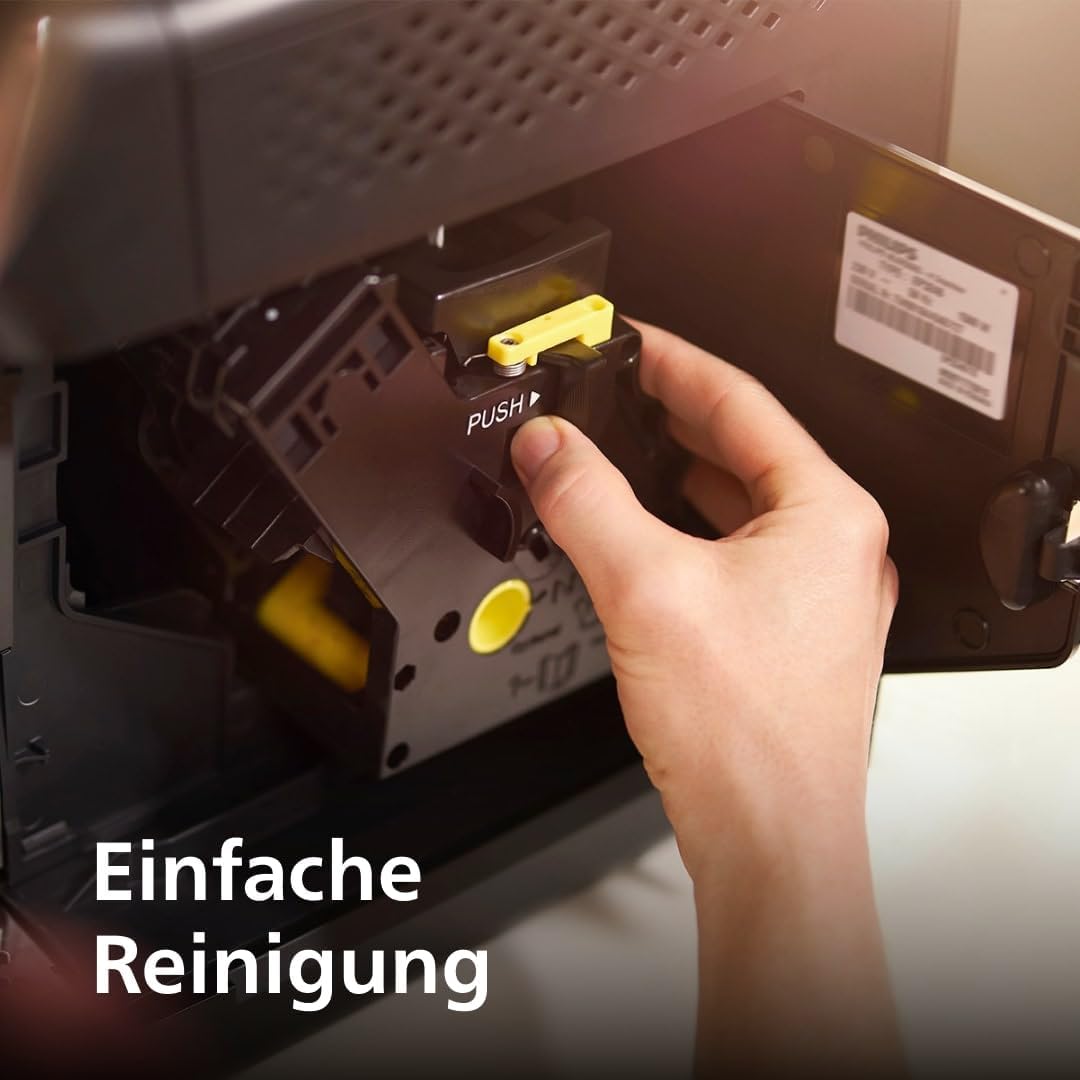 Philips Panarello 2200 Serie Kaffeevollautomat, Schwarz, 2 Spezialitäten – Bild 6