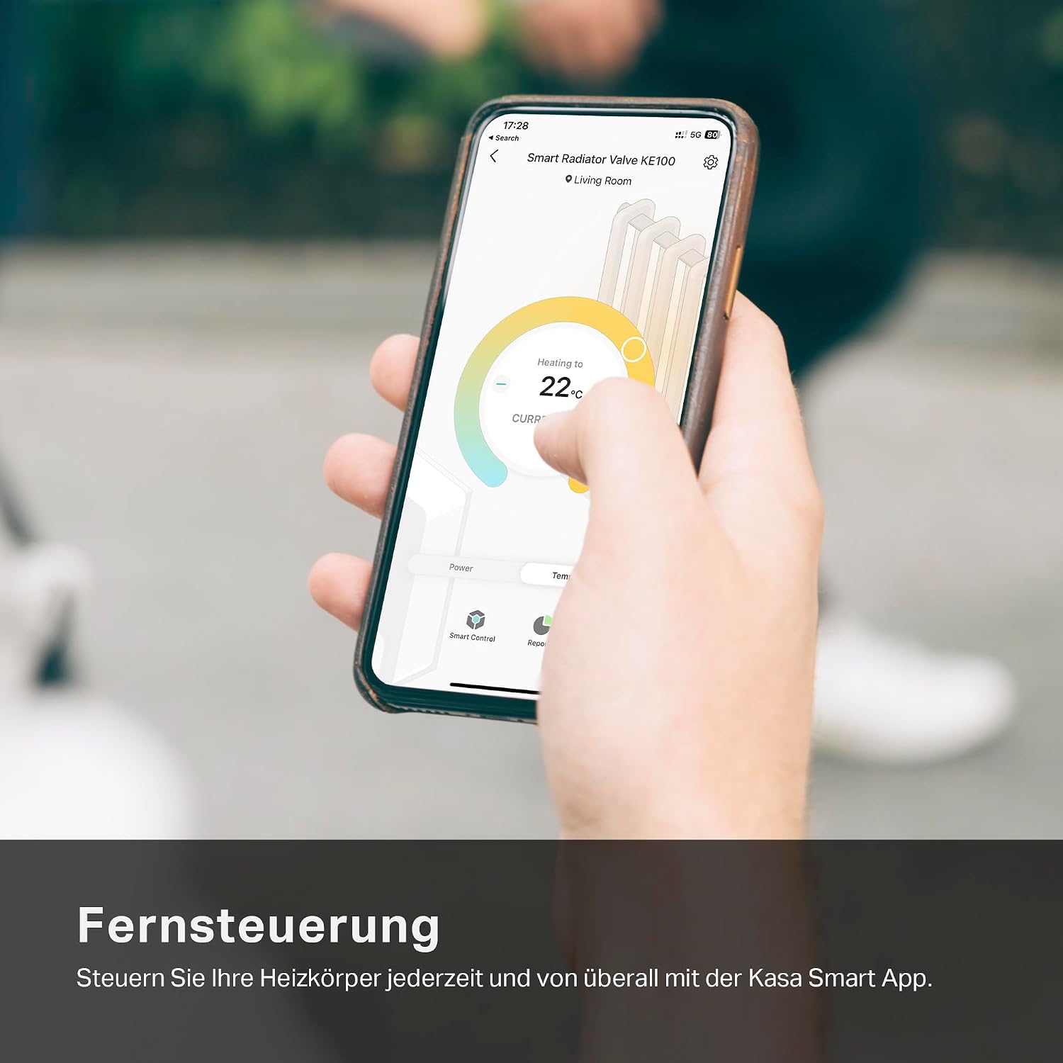 TP-Link Smart Heizkörperthermostat – Erweiterungseinheit, erfordert Kasa Hub, Heizungssteuerung (Kasa App, Zeitpläne, Geofencing, Fensteröffnungserkennung), Matter, Alexa, Apple Home – Bild 7