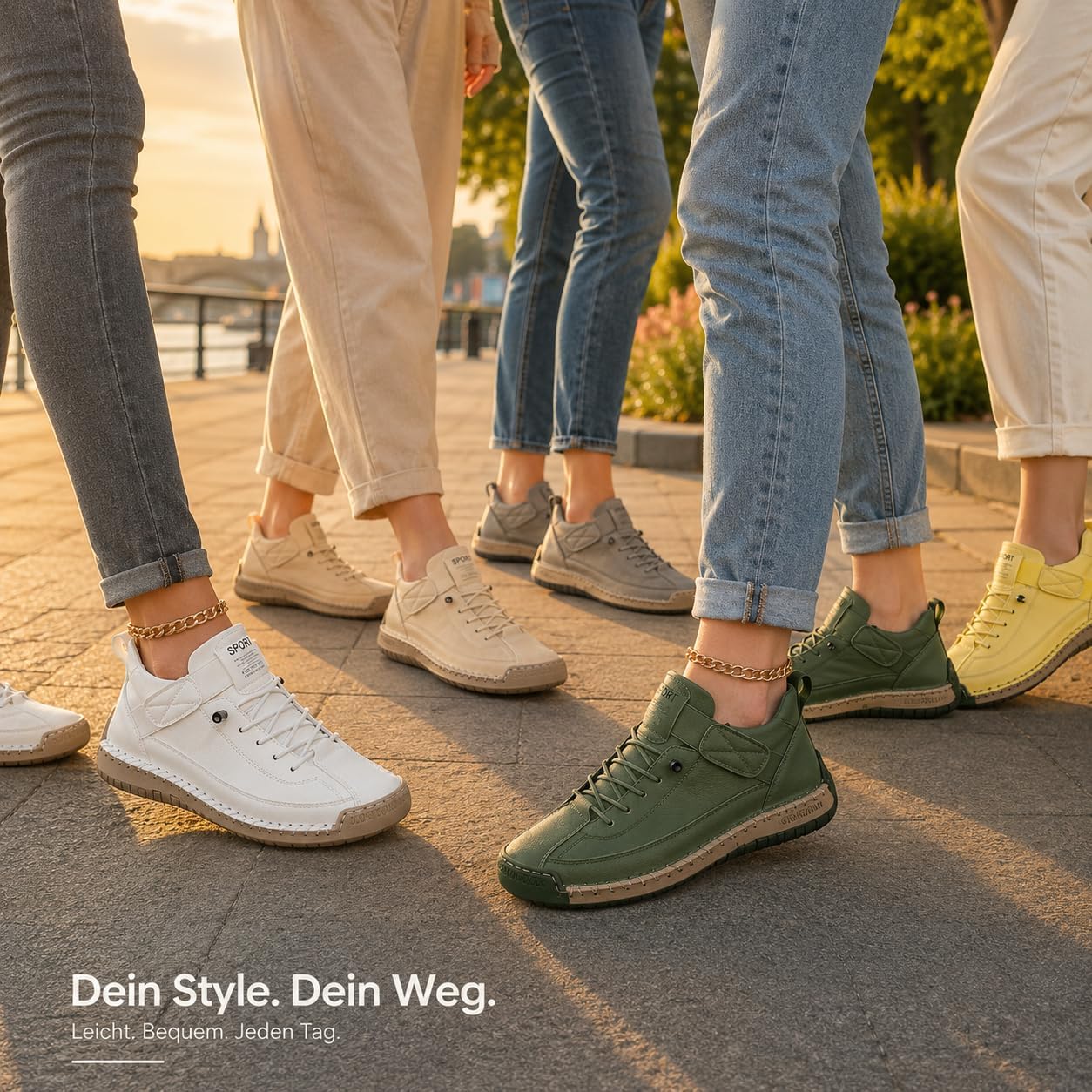 Montela Schuhe Damen Herren Orthopädische Bequeme Schmerzfreie Damenschuhe Atmungsaktive Wasserdichte Laufschuhe Unterstützende Barfuß-Freizeitschuhe Leichte Sportschuhe – Bild 2