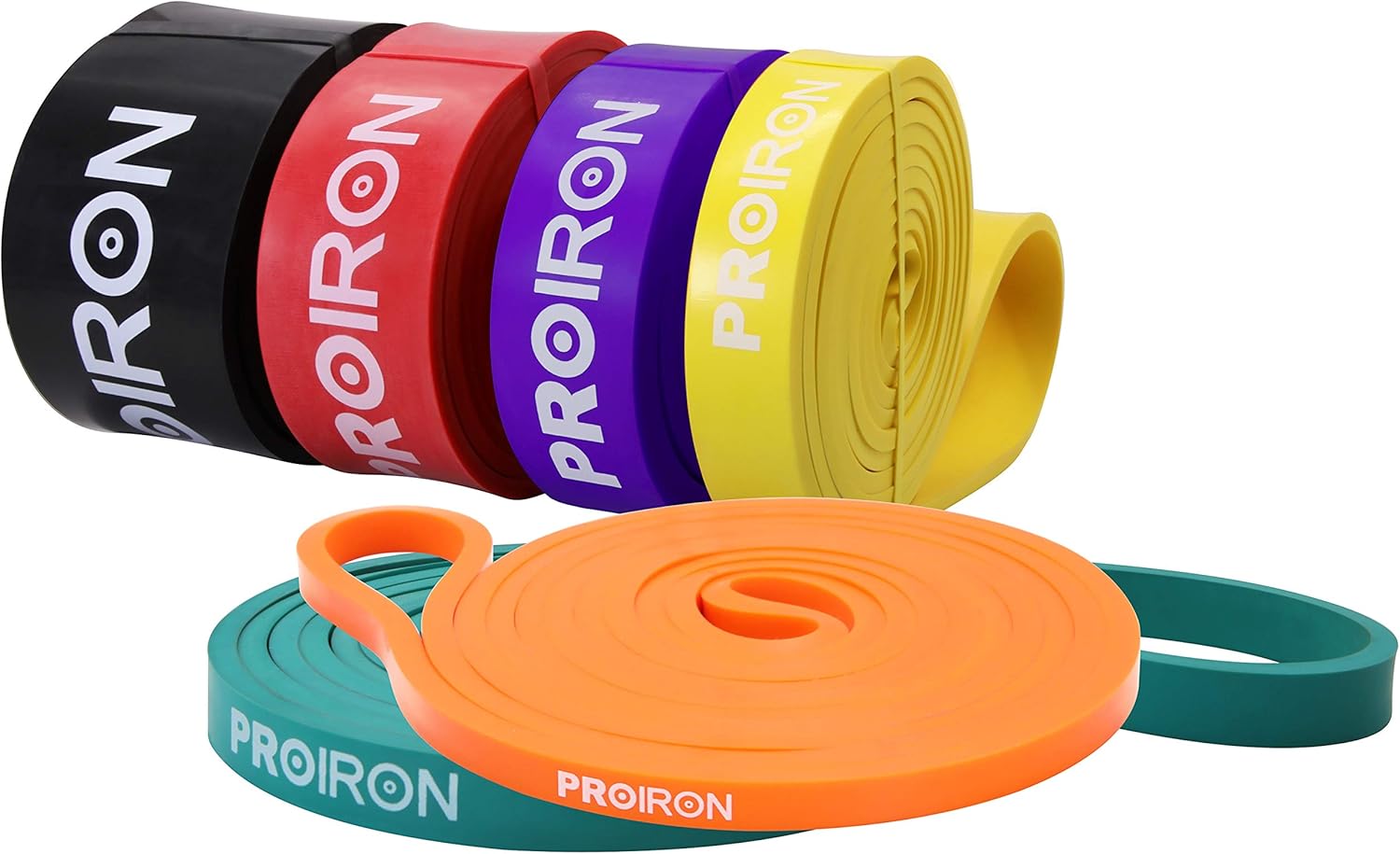 PROIRON Resistance Bands, Widerstandsbänder Set für Kraftraining, Pull Up Fitnessbänder, Bänder Krafttraining für Fitness/Sport/Muskelaufbau/Klimmzug/Yoga/Crossfit – Bild 9