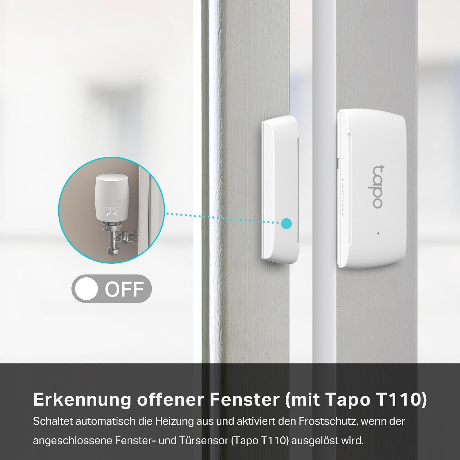 TP-Link Smart Heizkörperthermostat – Erweiterungseinheit, erfordert Kasa Hub, Heizungssteuerung (Kasa App, Zeitpläne, Geofencing, Fensteröffnungserkennung), Matter, Alexa, Apple Home – Bild 6