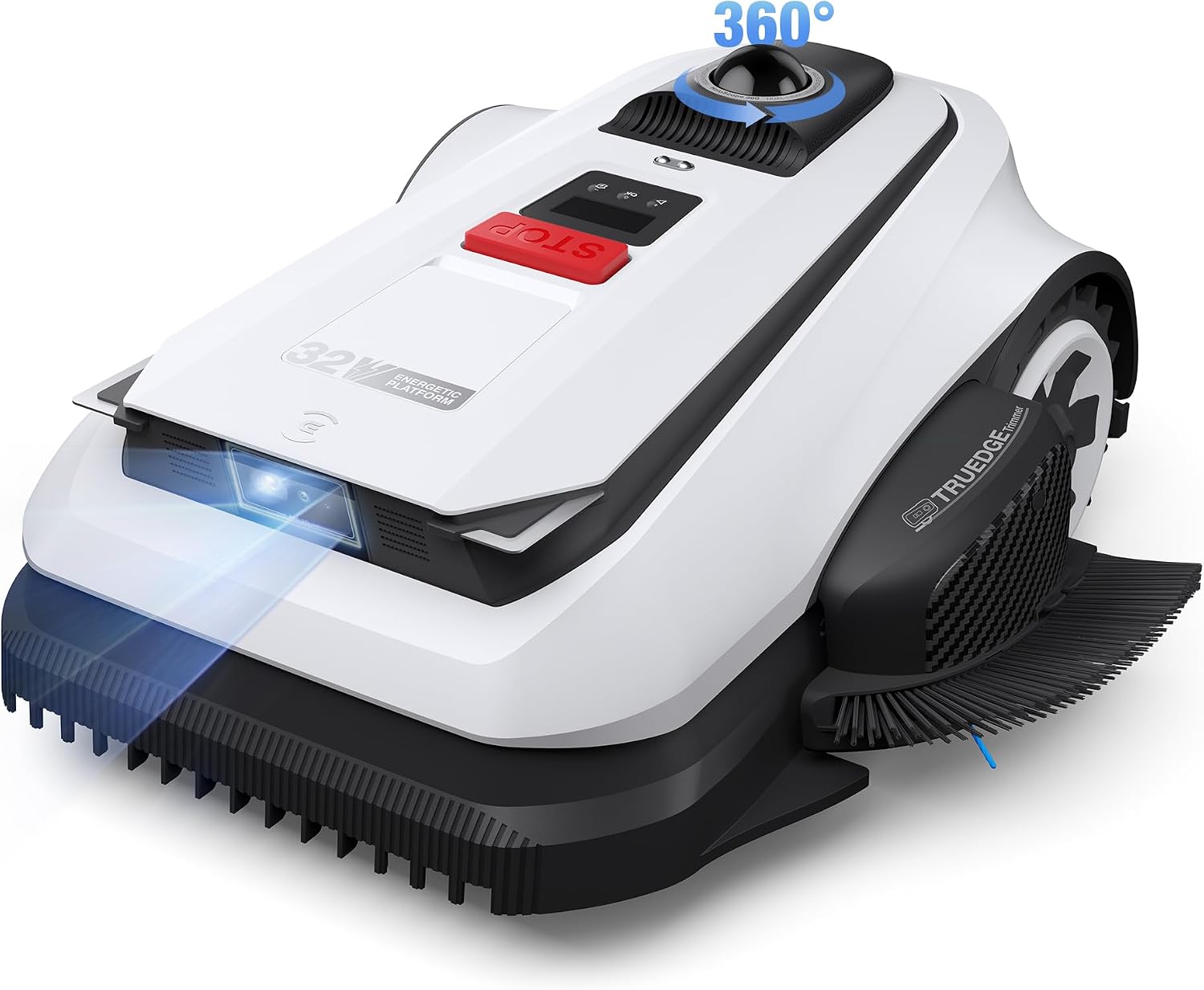 ECOVACS GOAT A1600 LiDAR PRO Care Kit Roboter-Rasenmäher ohne Begrenzungskabel, 1.600 m², 360° Dual-LiDAR-Navigation, automatische Kartierung, KI-3D-Hindernisvermeidung, superschnelles Laden, 50 % Steigung – Bild 10