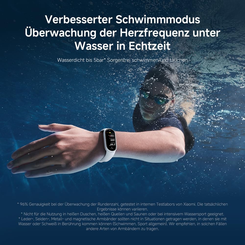 Xiaomi Smart Band 10, Smartwatch, Fitness-Tracker, 1,72 Zoll AMOLED – Bild 10