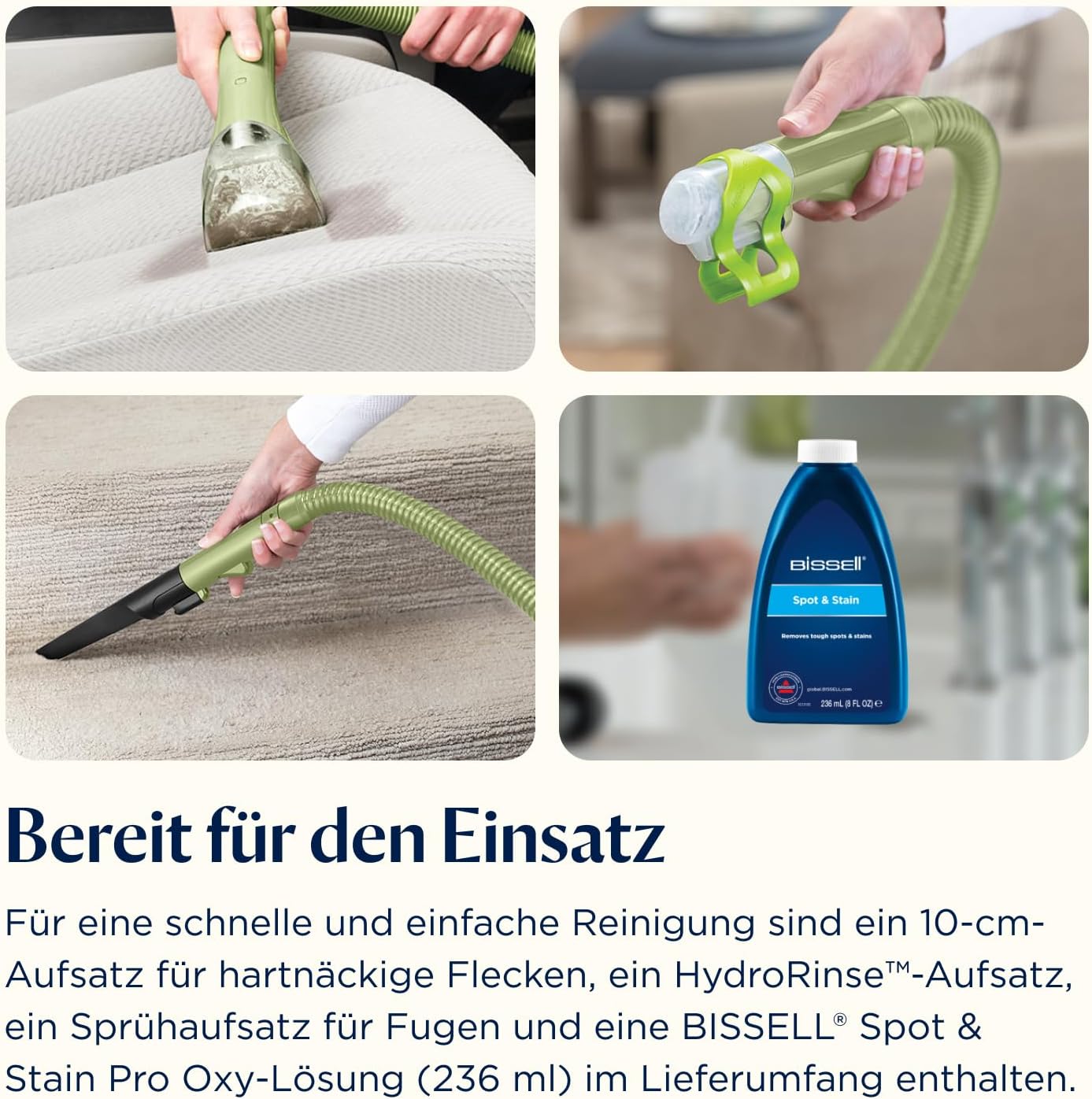 BISSELL Little Green Carpet Cleaner 340W 4098N – Bild 14