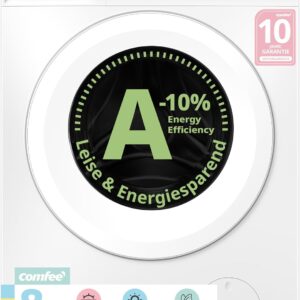 Comfee CF08EWP05W Frontlader-Waschmaschine, 8 kg, Energieklasse A-10 %