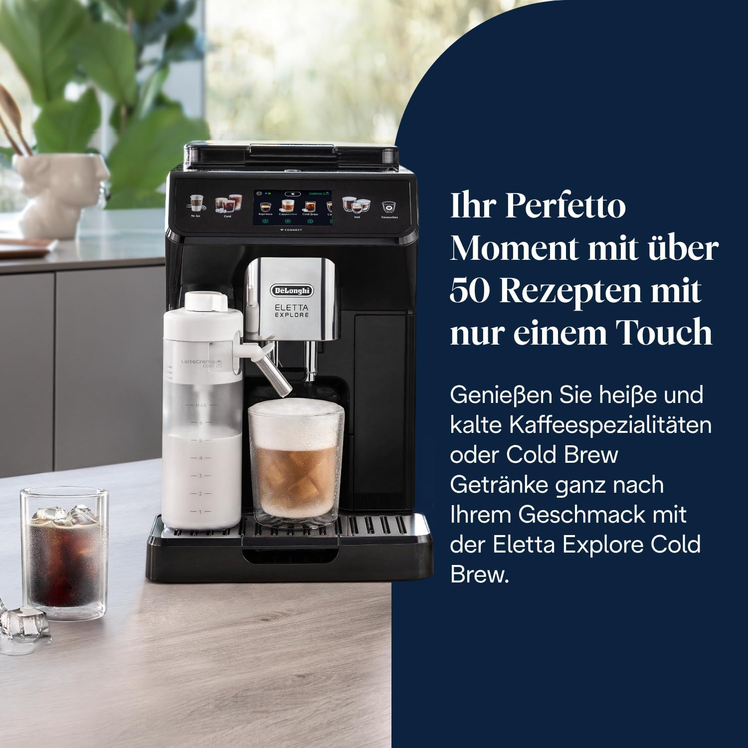 De'Longhi Eletta Explore – Kaffeevollautomat mit über 50 Getränken – Bild 2