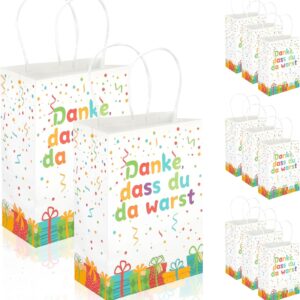 Urker Geschenktüten Kindergeburtstag, kleine Papiertüten mit Henkel,...
