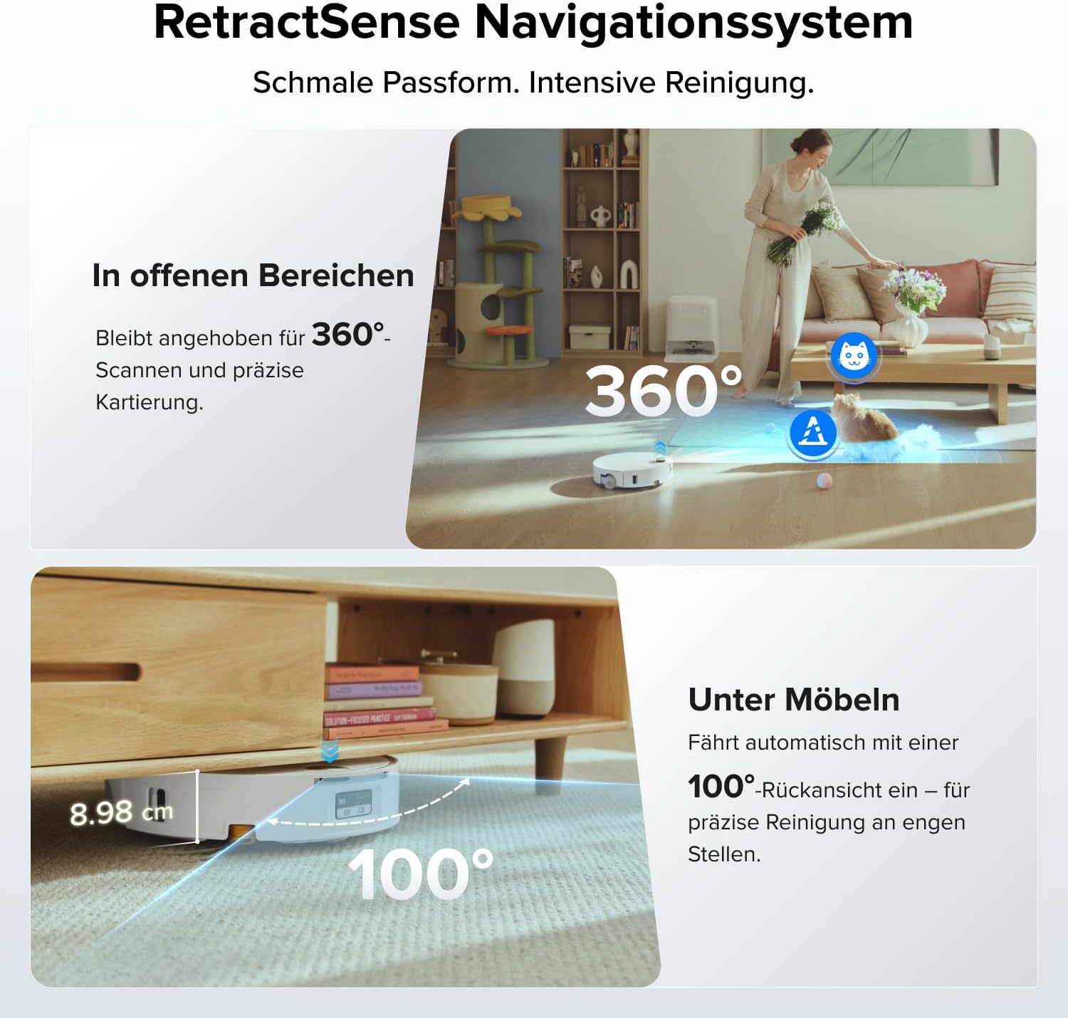 Roborock Qrevo Egde 2 Flow Roboterstaubsauger mit Wischfunktion – Bild 4
